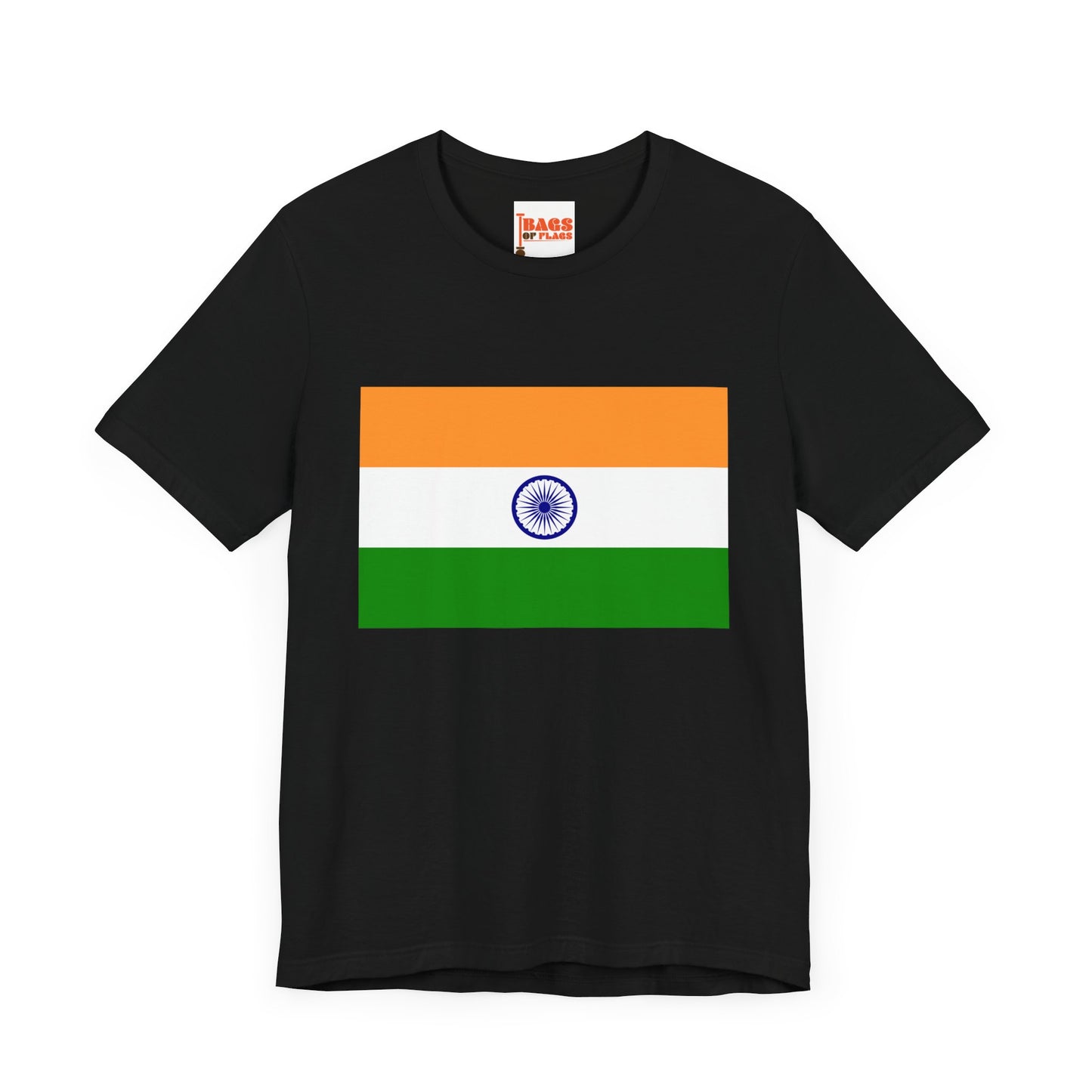 India Flag on T-shirt