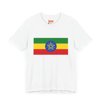 Ethiopia Flag on T-shirt