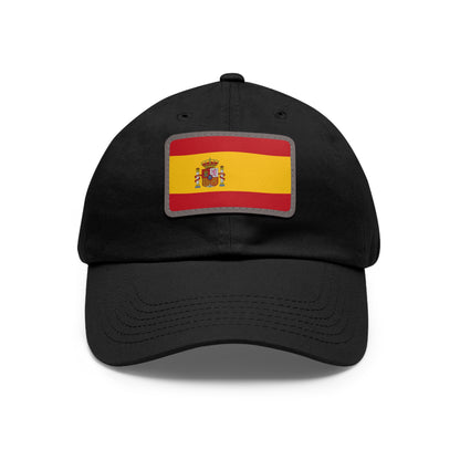 Spain Leather Patch Hat