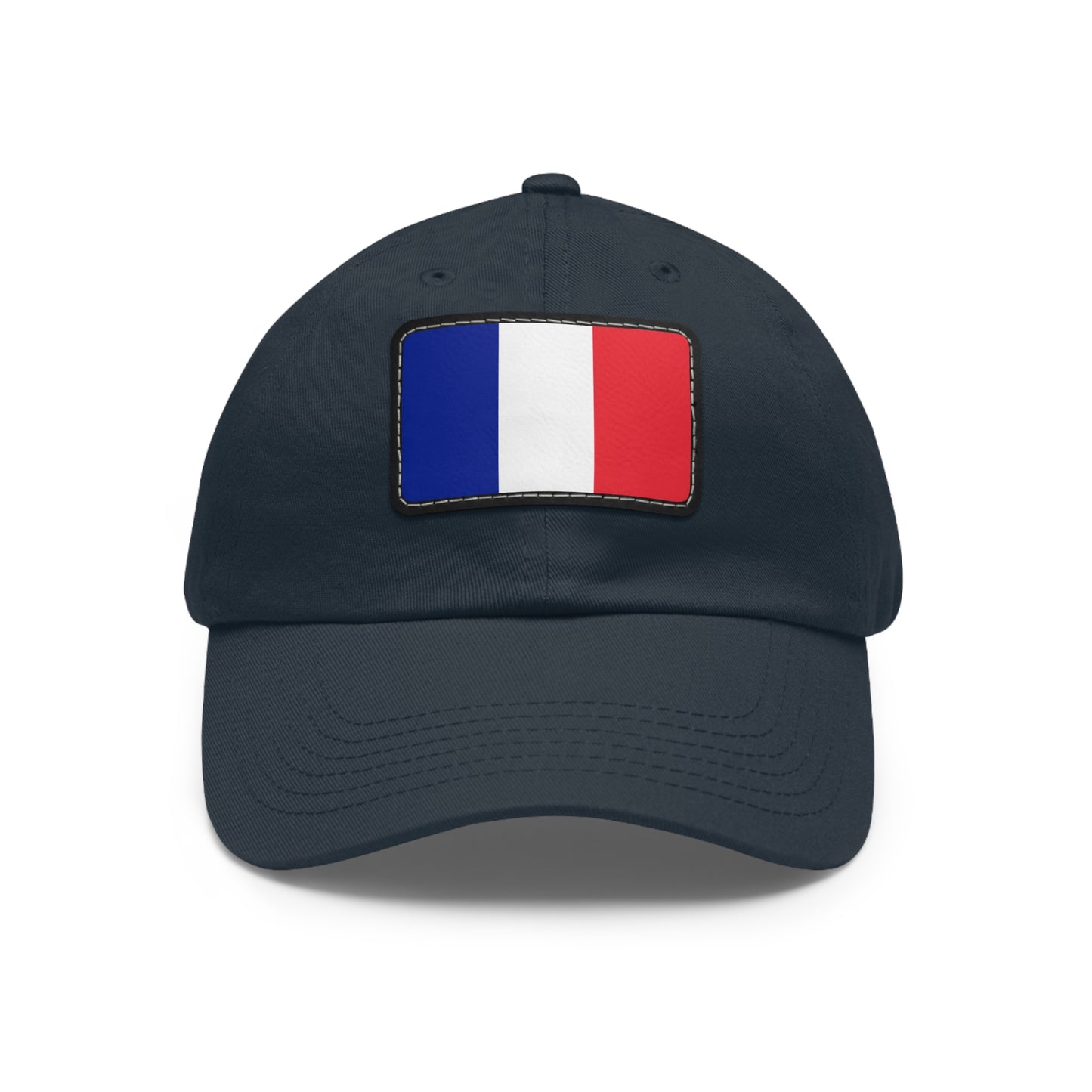 France Leather Patch Hat