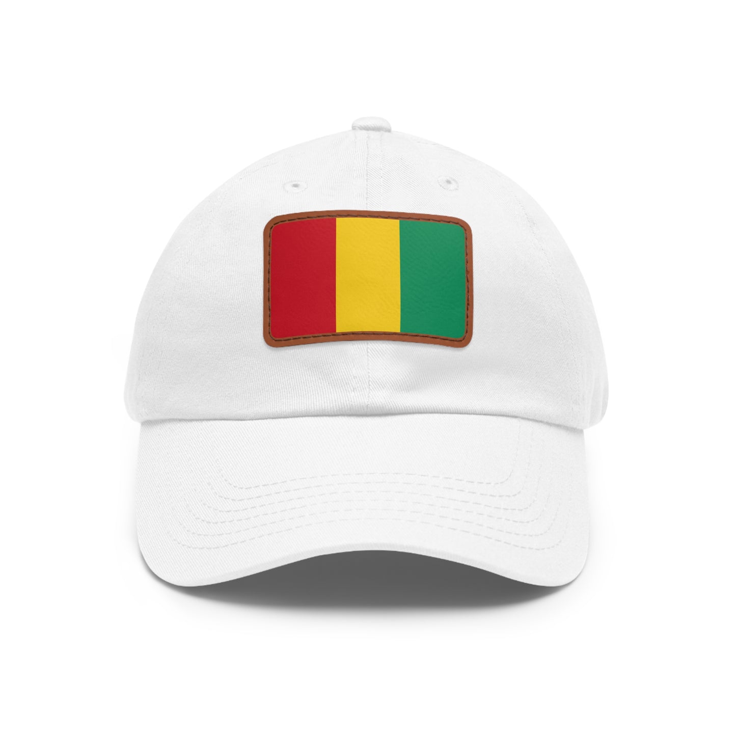 Guinea Leather Patch Hat