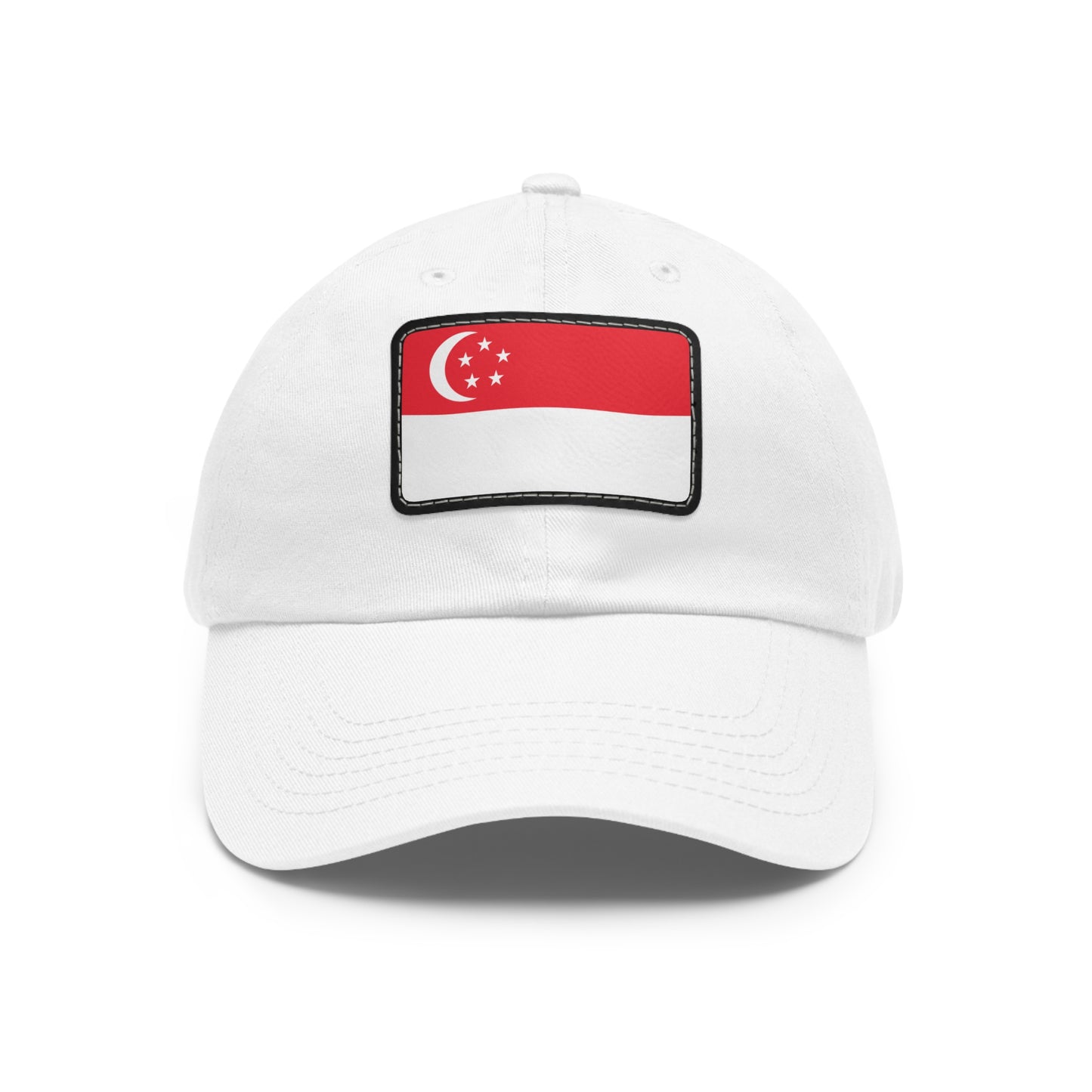 Singapore Leather Patch Hat