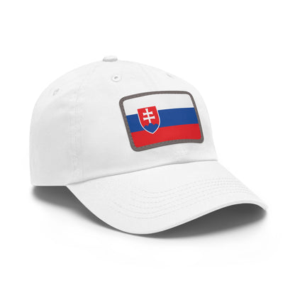 Slovakia Leather Patch Hat