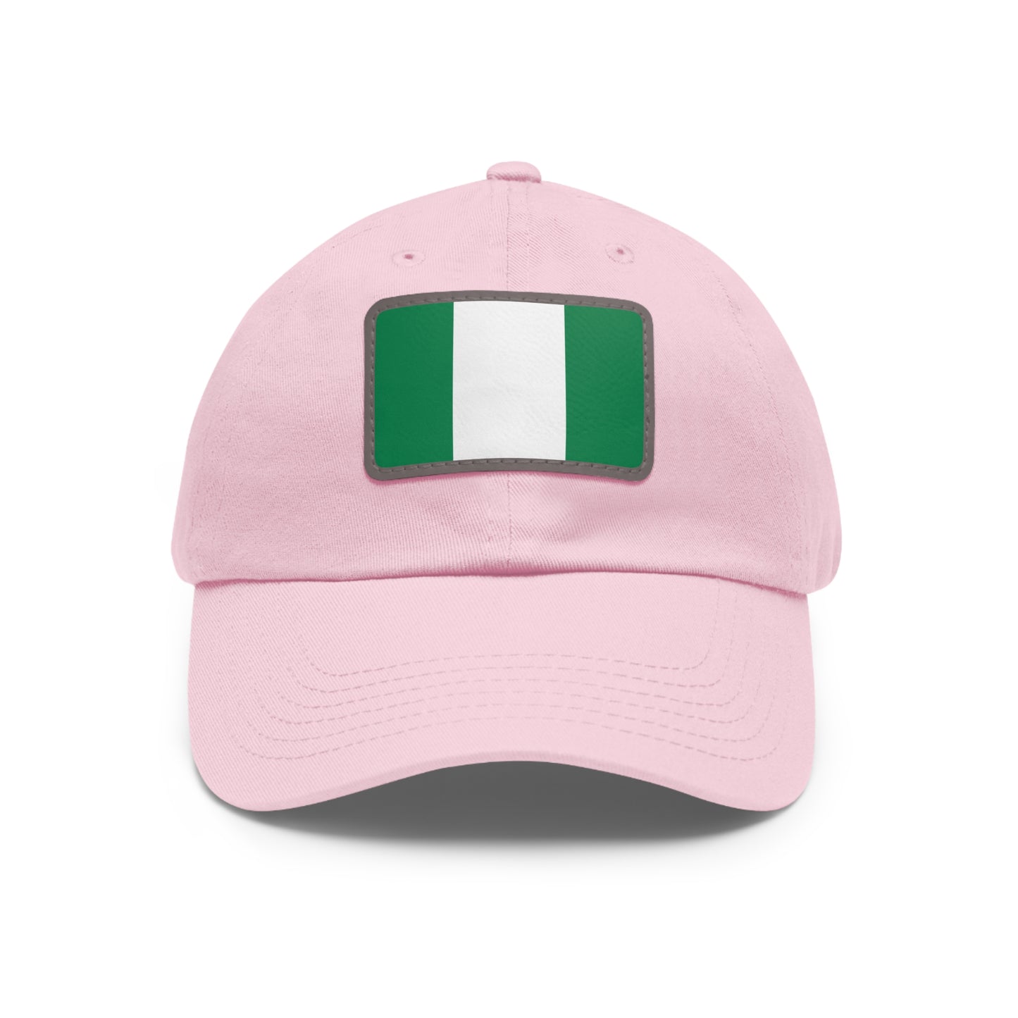 Nigeria Leather Patch Hat