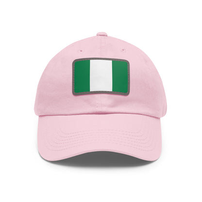 Nigeria Leather Patch Hat