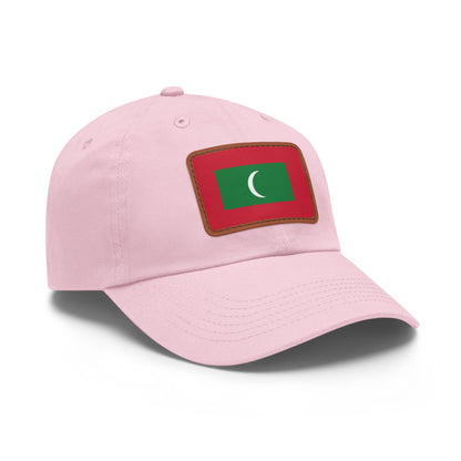 Maldives Leather Patch Hat