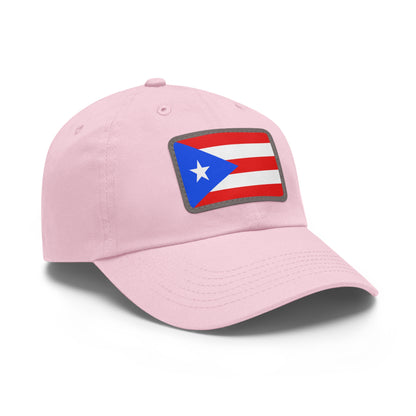 Puerto Rico Leather Patch Hat
