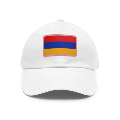 Armenia Leather Patch Hat