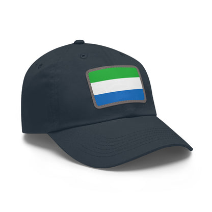 Sierra Leone Leather Patch Hat