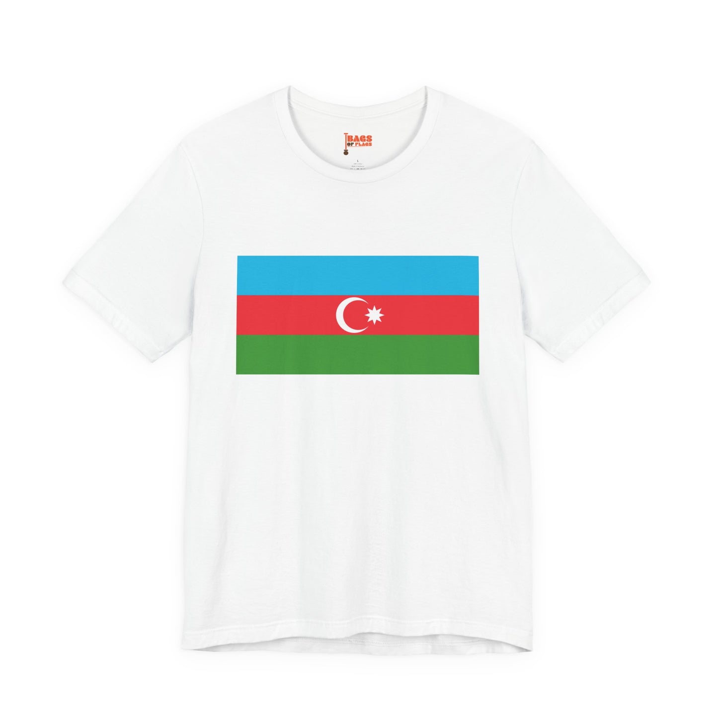 Azerbaijan Flag on T-shirt
