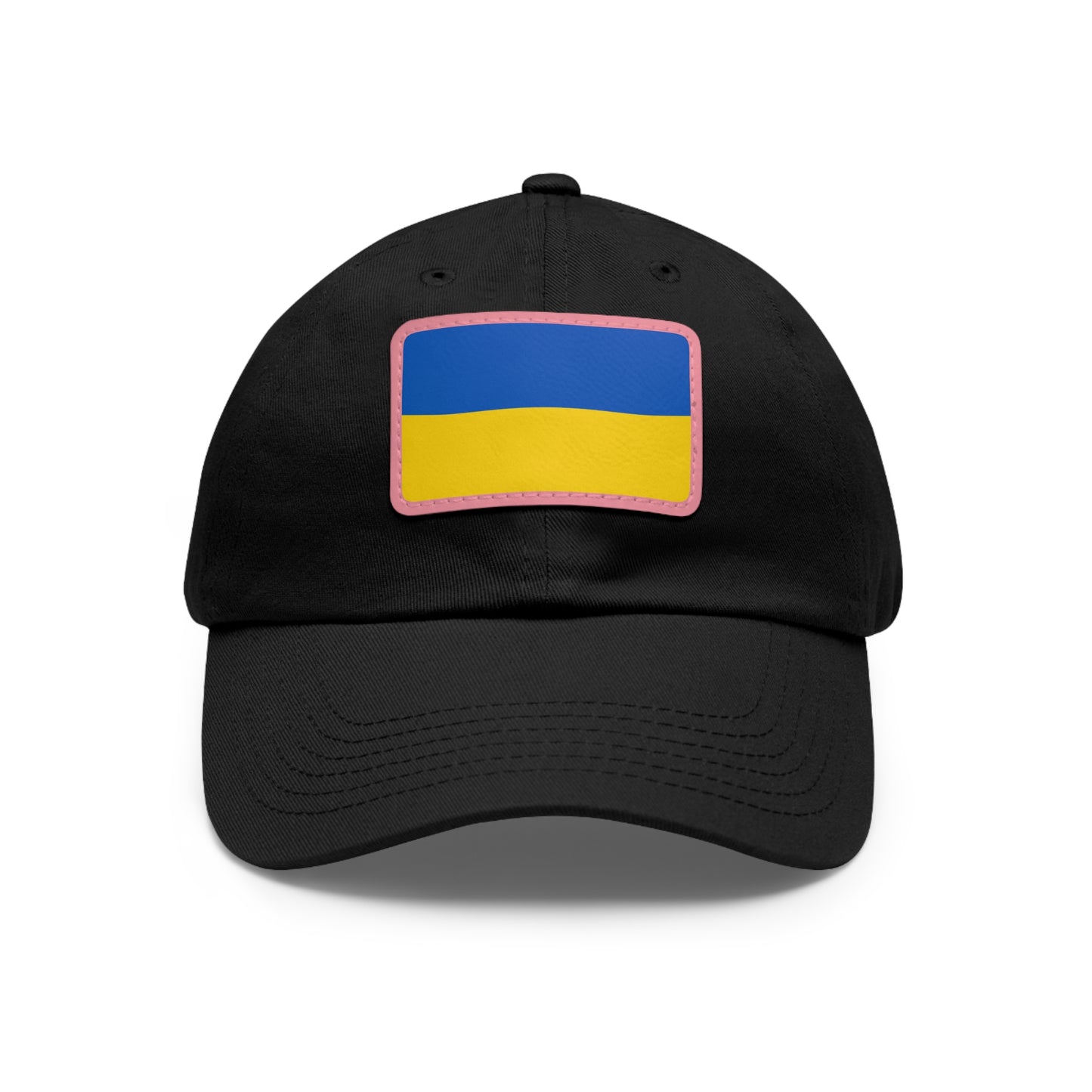 Ukraine Leather Patch Hat