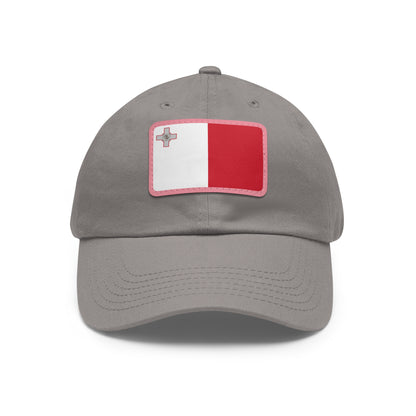 Malta Leather Patch Hat