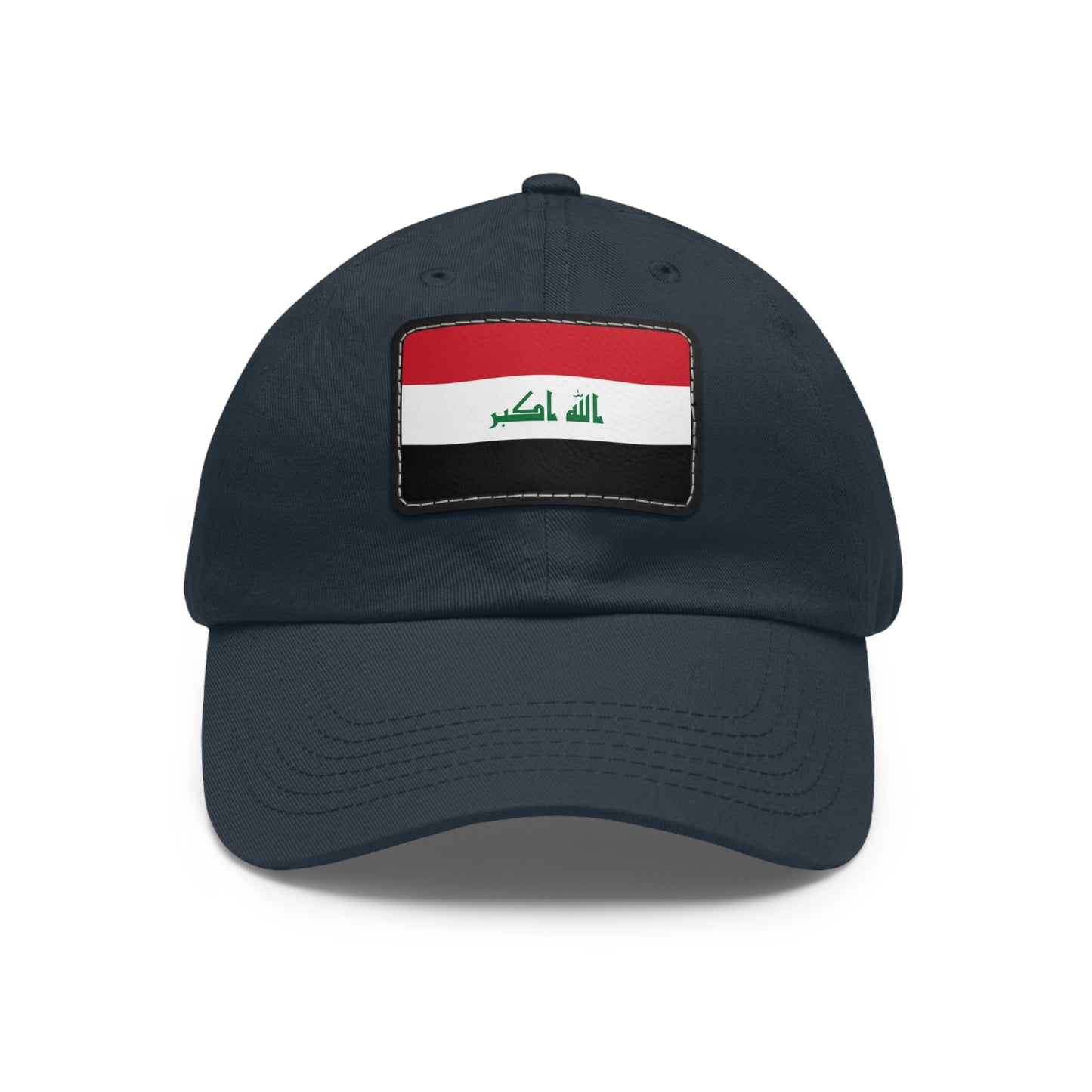 Iraq Leather Patch Hat