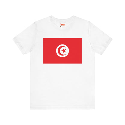 Tunisia Flag on T-shirt