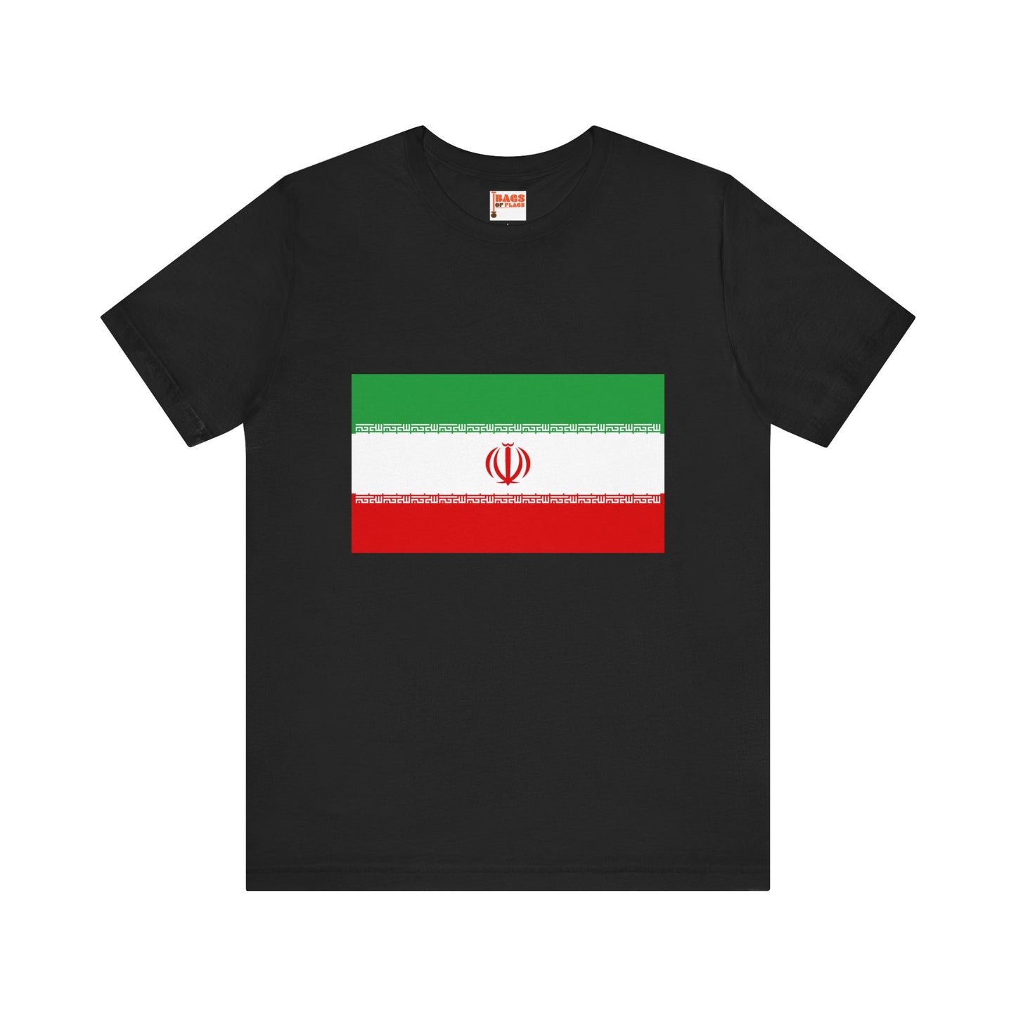 Iran Flag on T-shirt