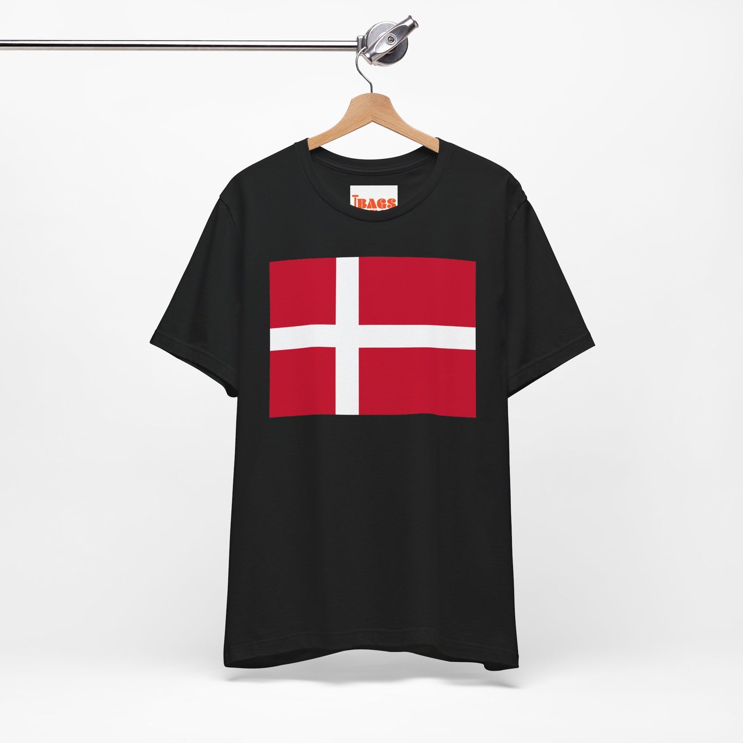 Denmark Flag on T-shirt