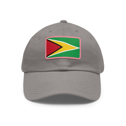 Guyana Leather Patch Hat
