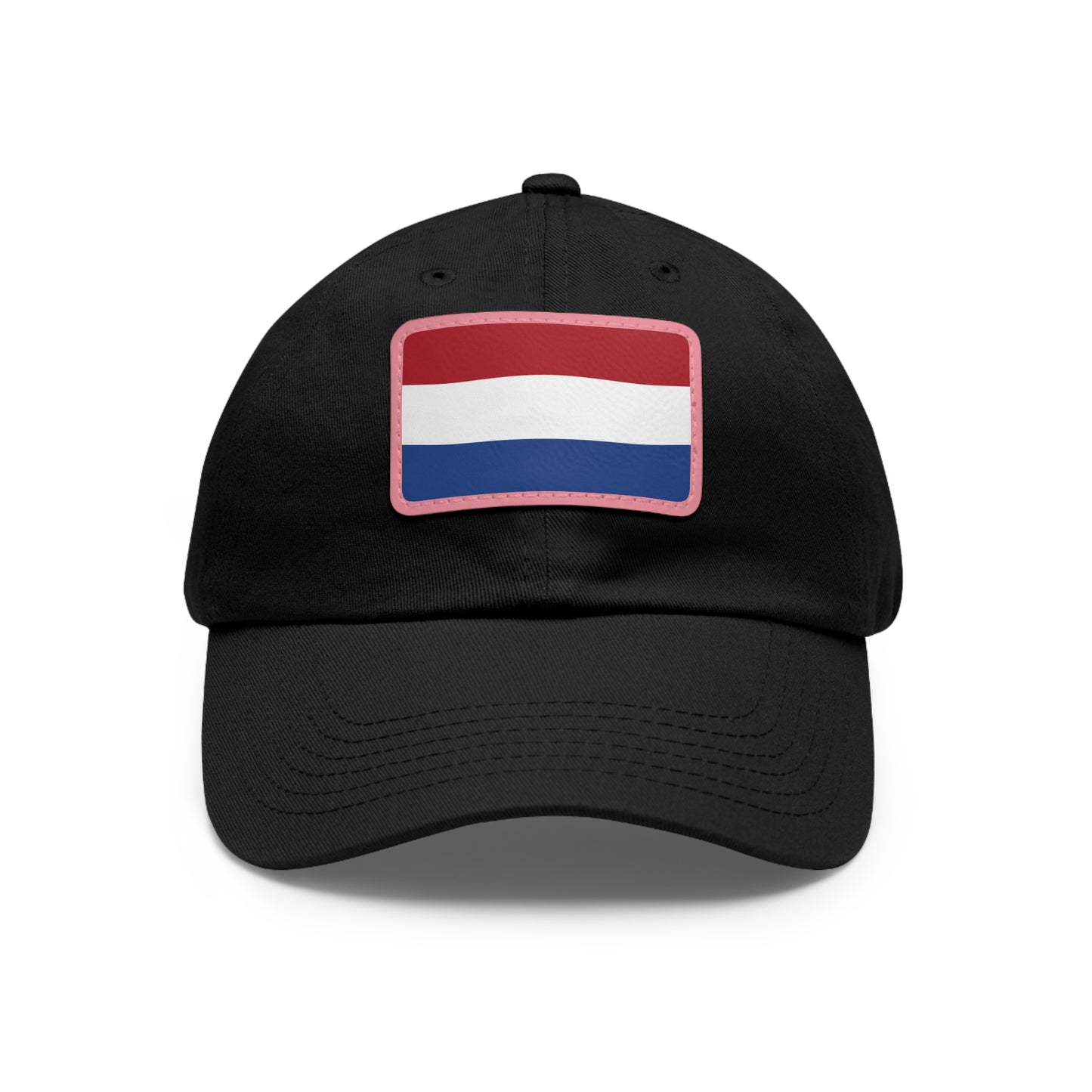 Netherlands Leather Patch Hat