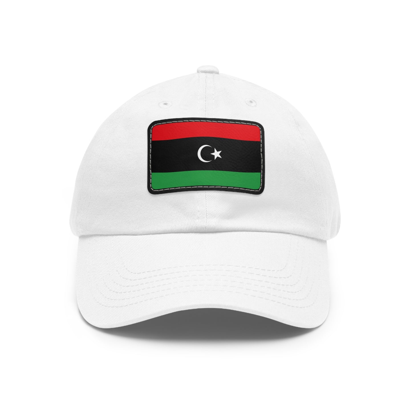 Libya Leather Patch Hat