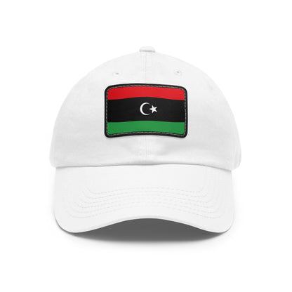 Libya Leather Patch Hat