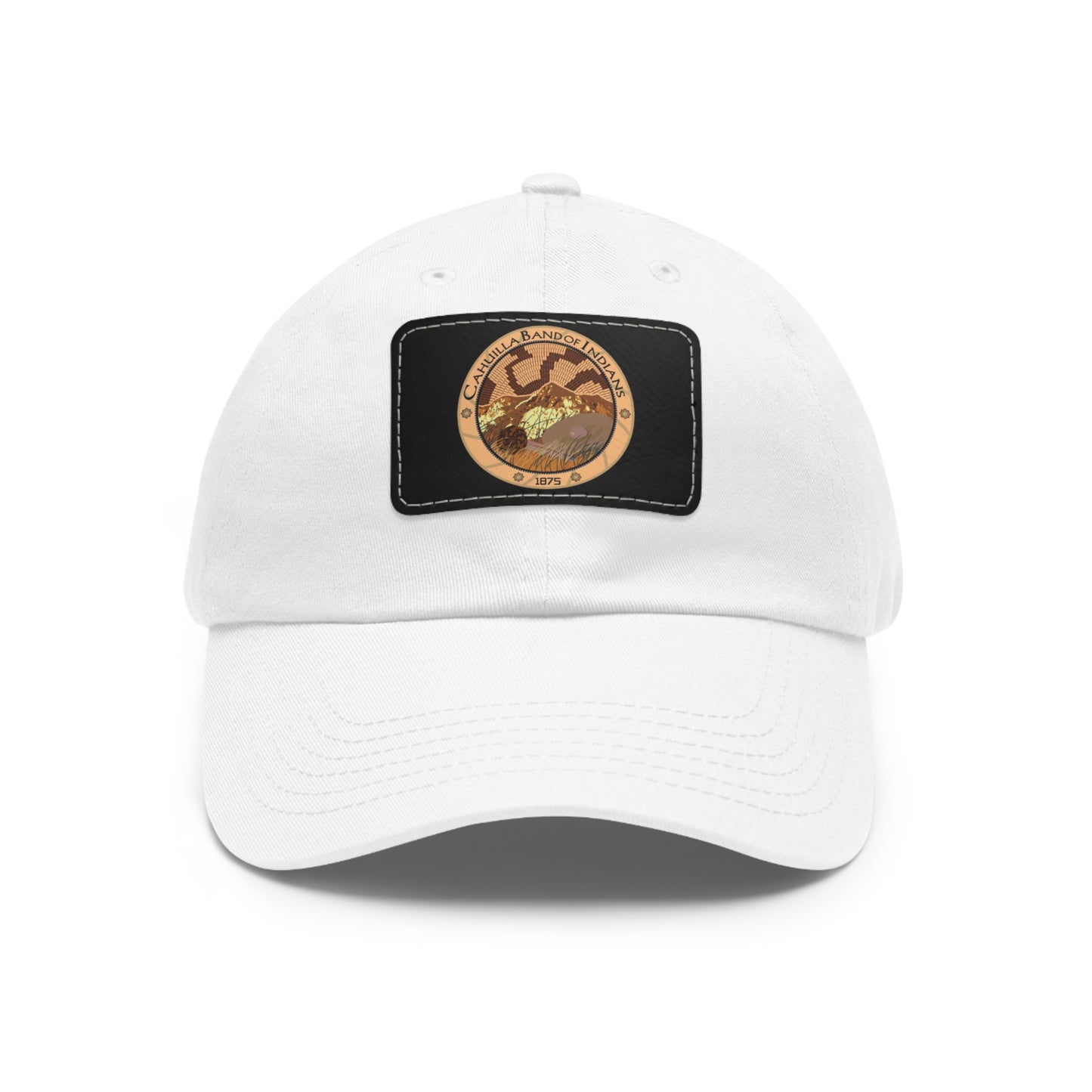 Cahuilla Leather Patch Hat