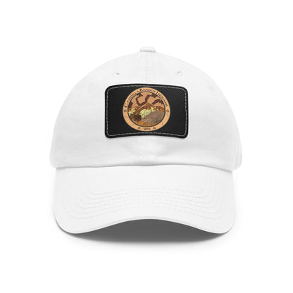 Cahuilla Leather Patch Hat