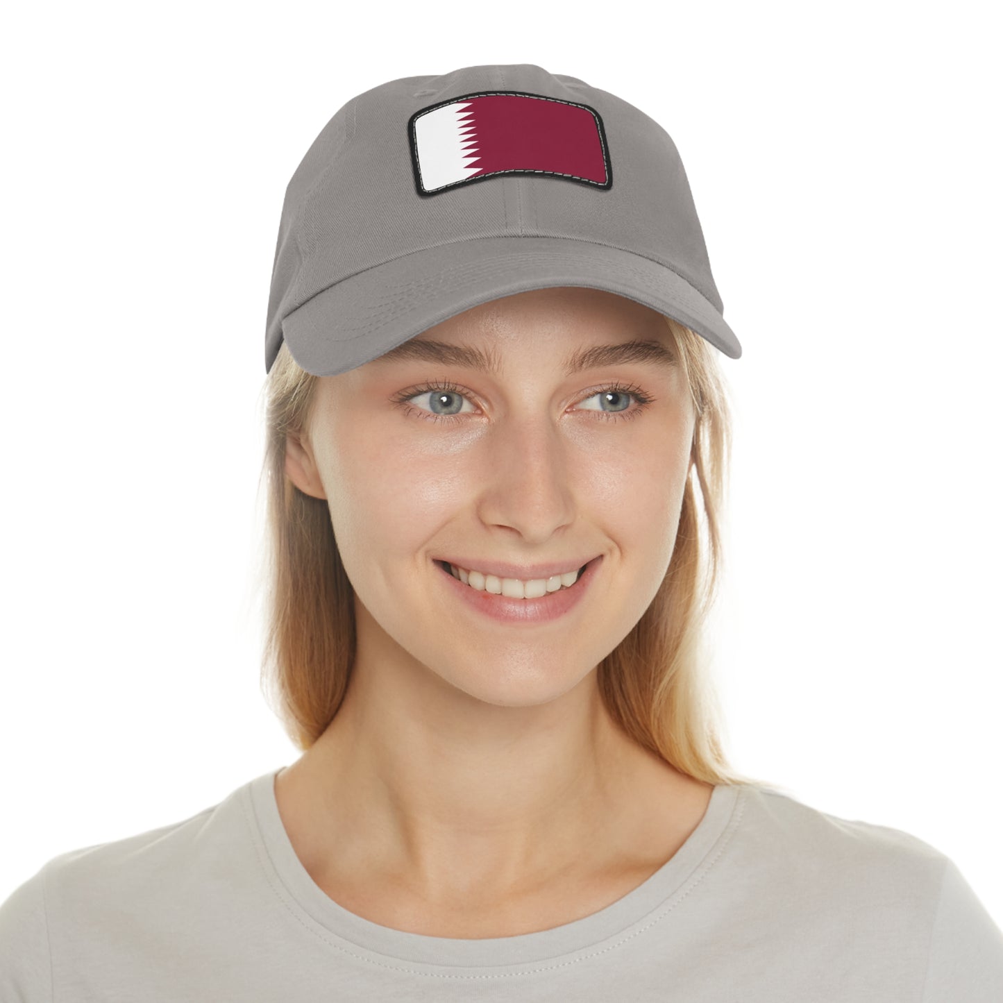 Qatar Leather Patch Hat