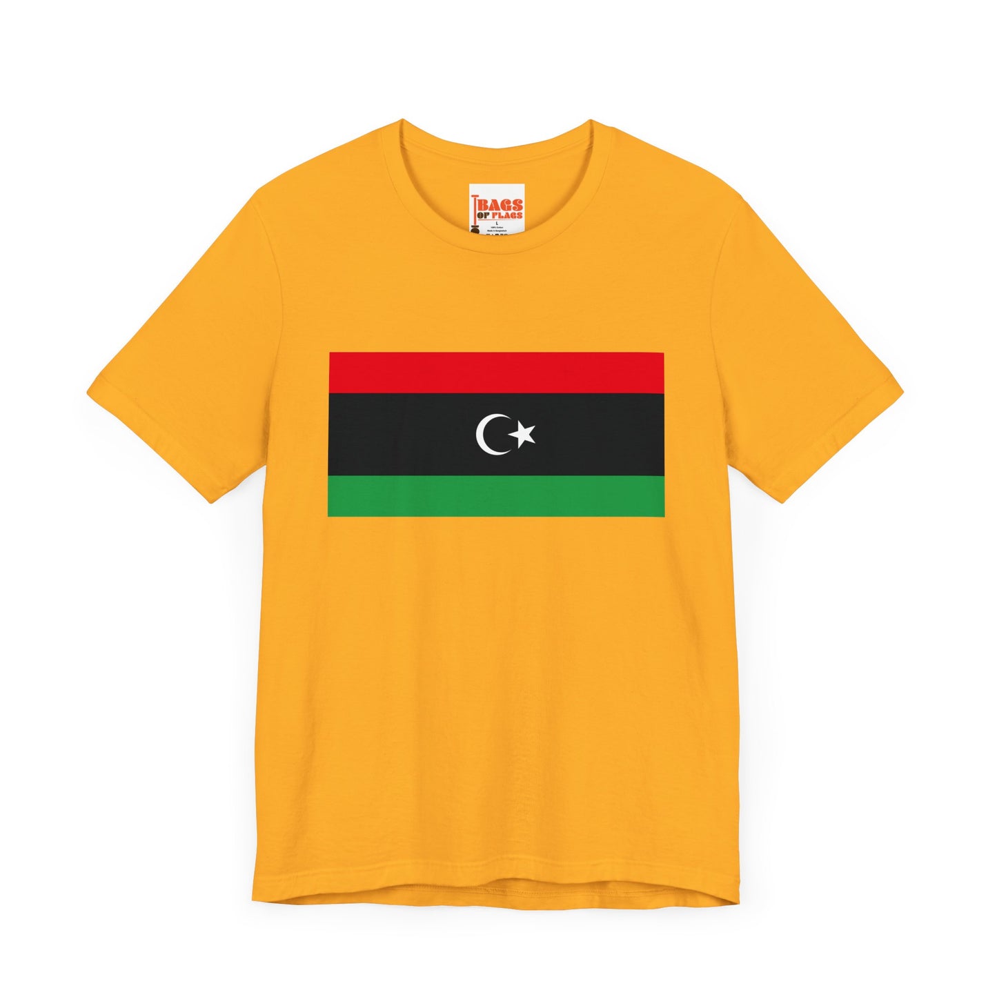 Libya Flag on T-shirt