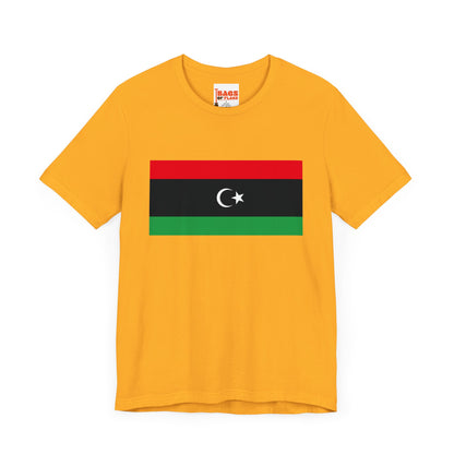 Libya Flag on T-shirt