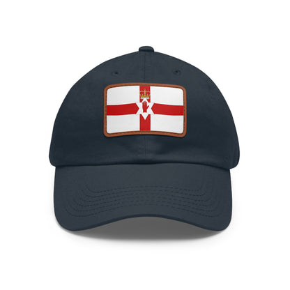 Northern Ireland Leather Patch Hat
