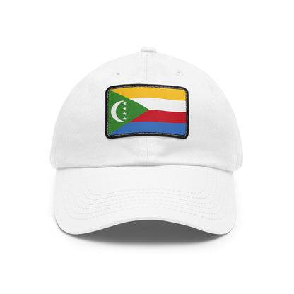 Comoros Leather Patch Hat