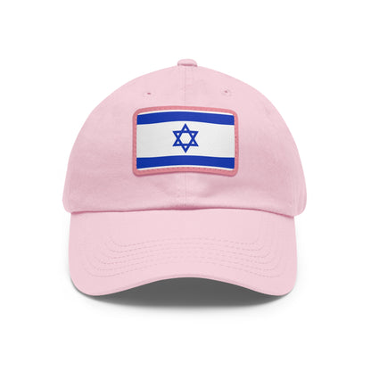 Israel Leather Patch Hat