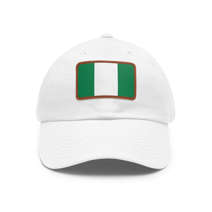 Nigeria Leather Patch Hat