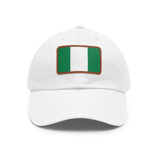 Nigeria Leather Patch Hat