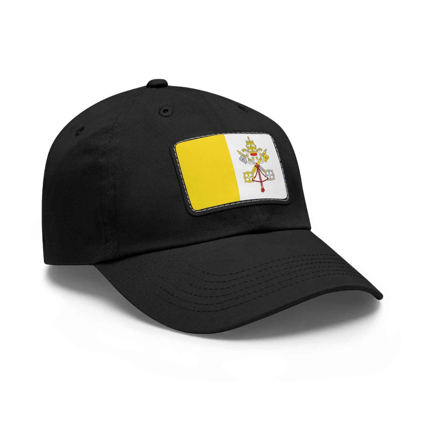Vatican City Leather Patch Hat