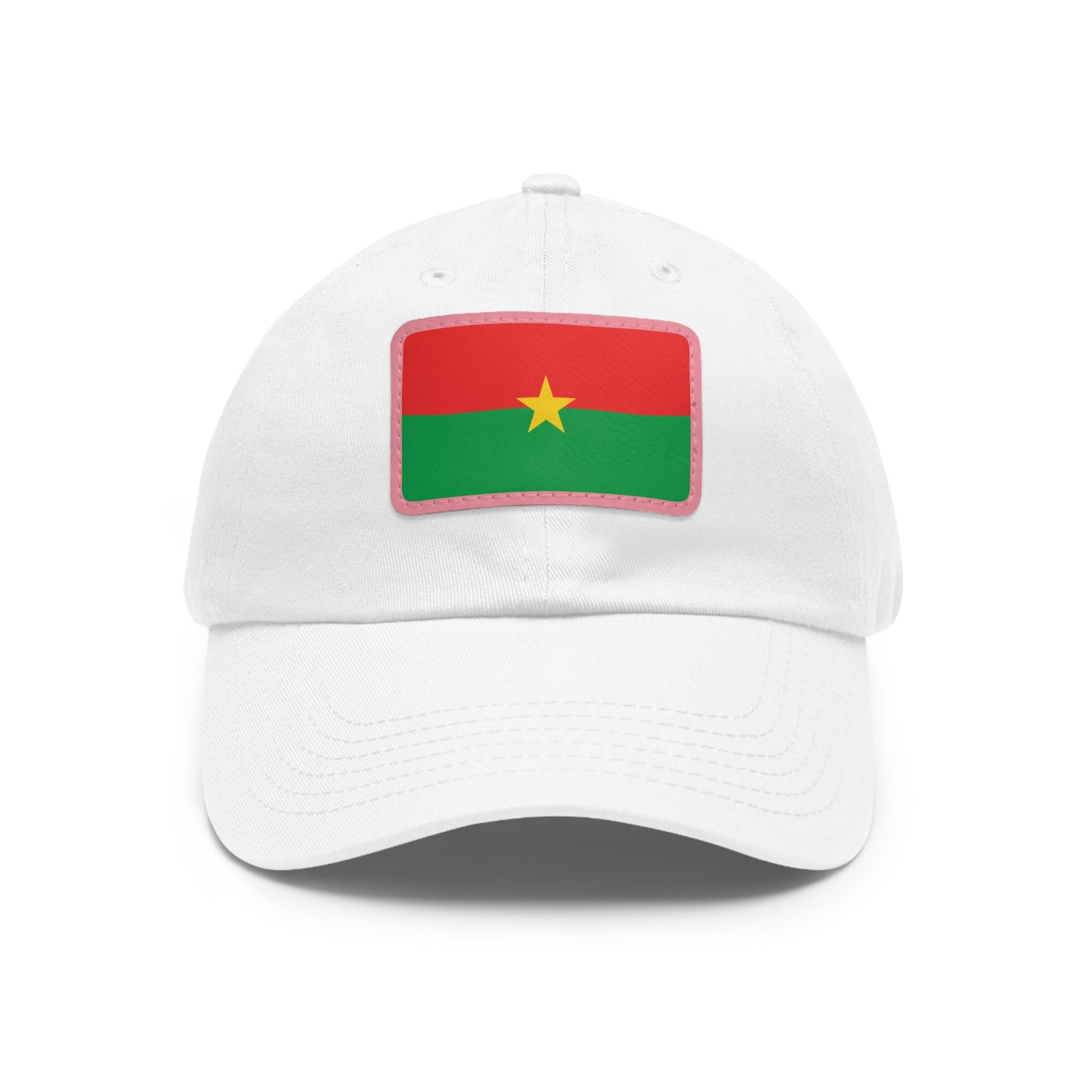 Burkina Faso Leather Patch Hat
