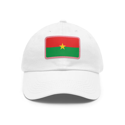 Burkina Faso Leather Patch Hat