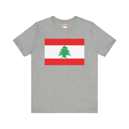 Lebanon Flag on T-shirt