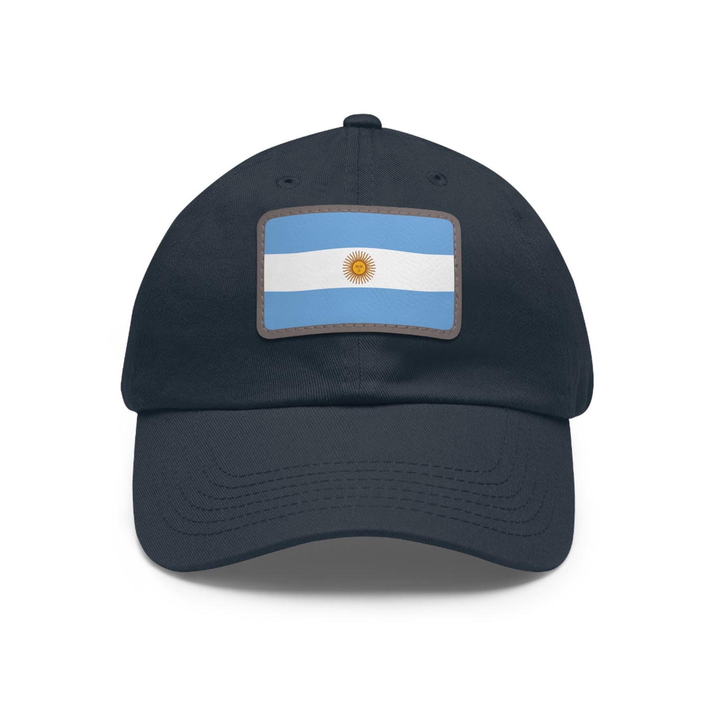 Argentina Leather Patch Hat