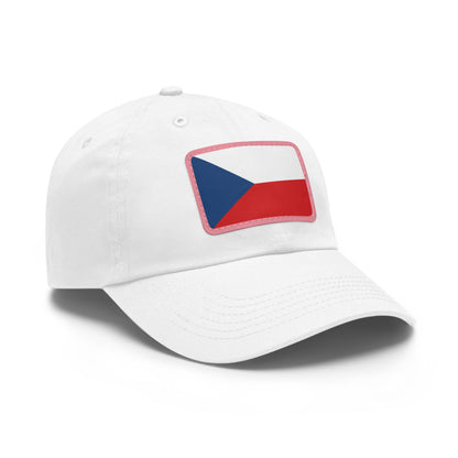 Czech Republic Leather Patch Hat