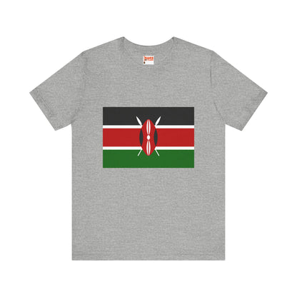 Kenya Flag on T-shirt