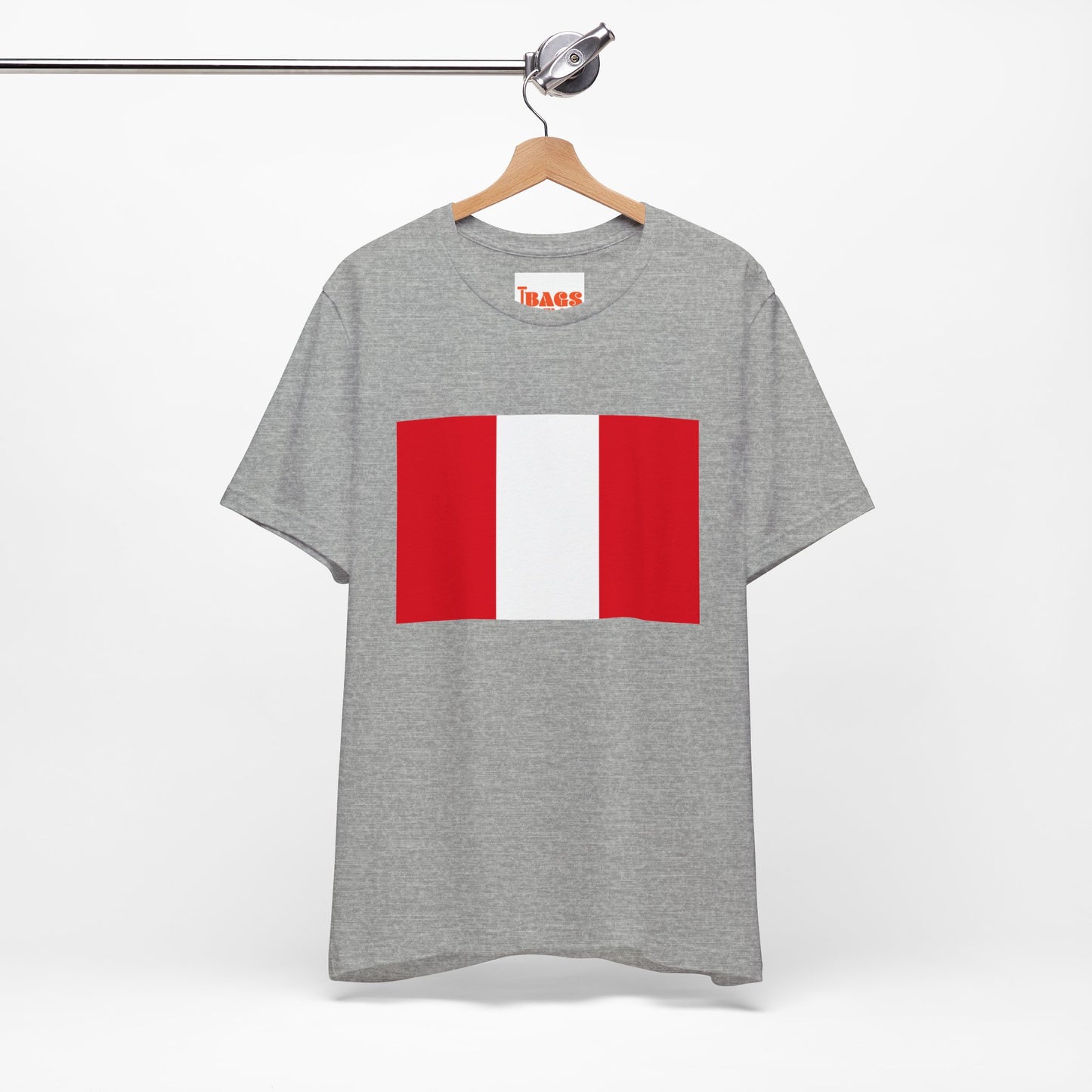 Peru Flag on T-shirt