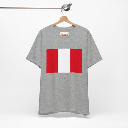 Peru Flag on T-shirt