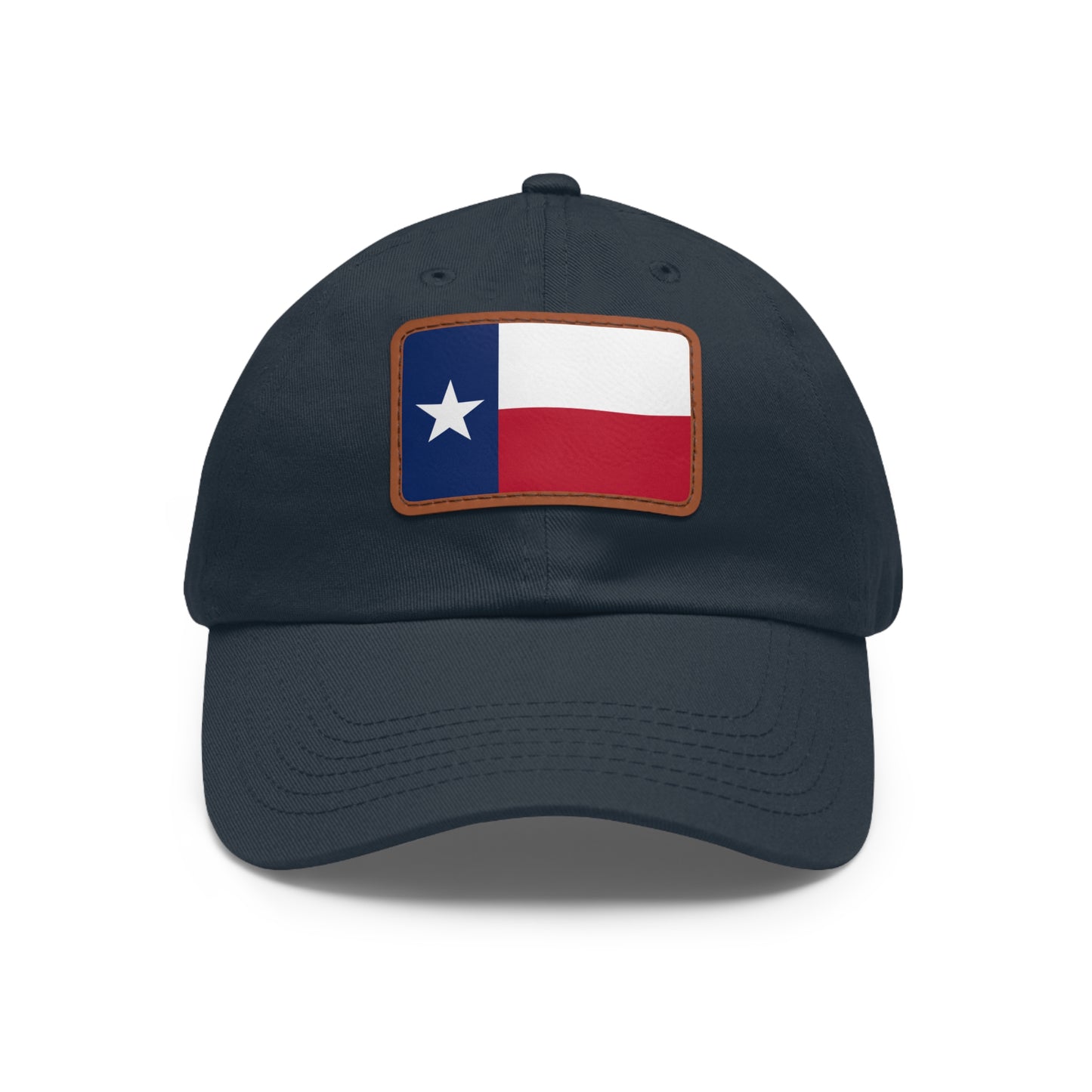 Texas Leather Patch Hat