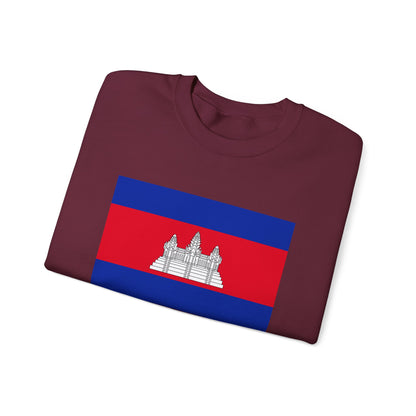 Cambodia Flag Sweatshirt