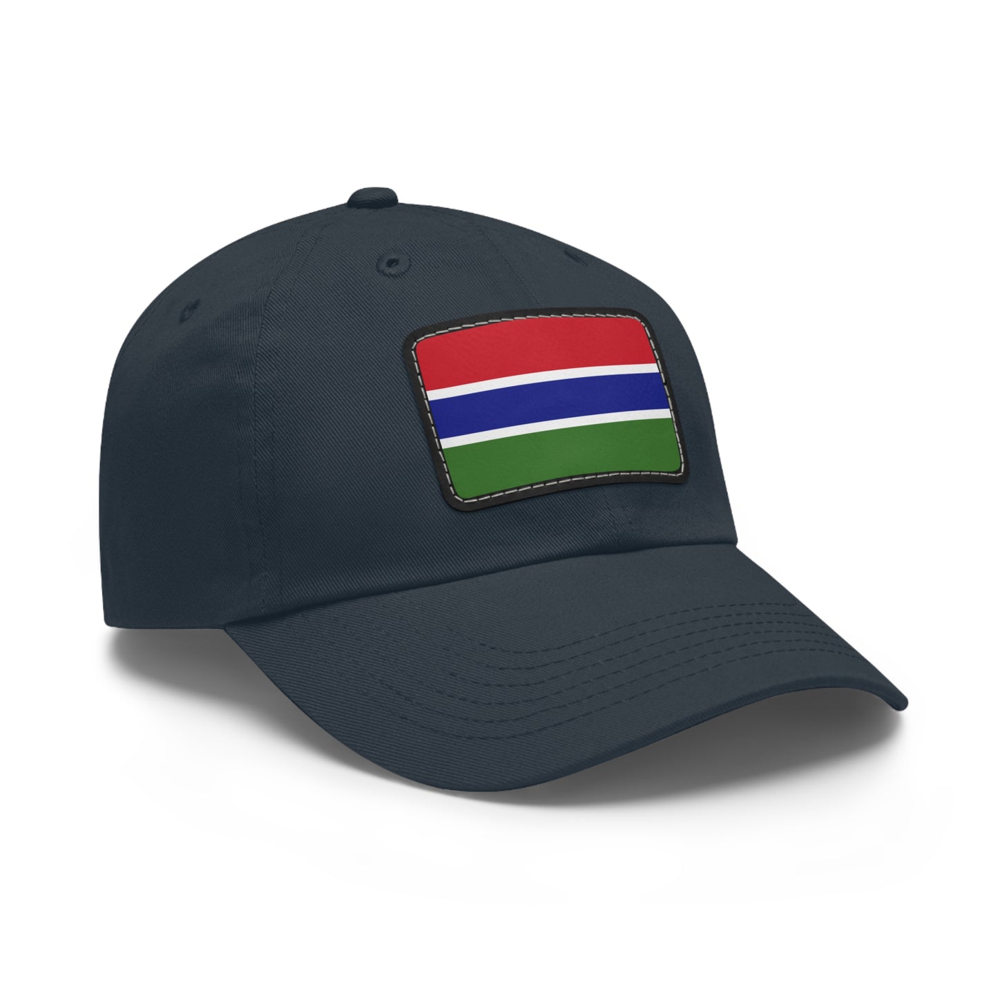 The Gambia Leather Patch Hat