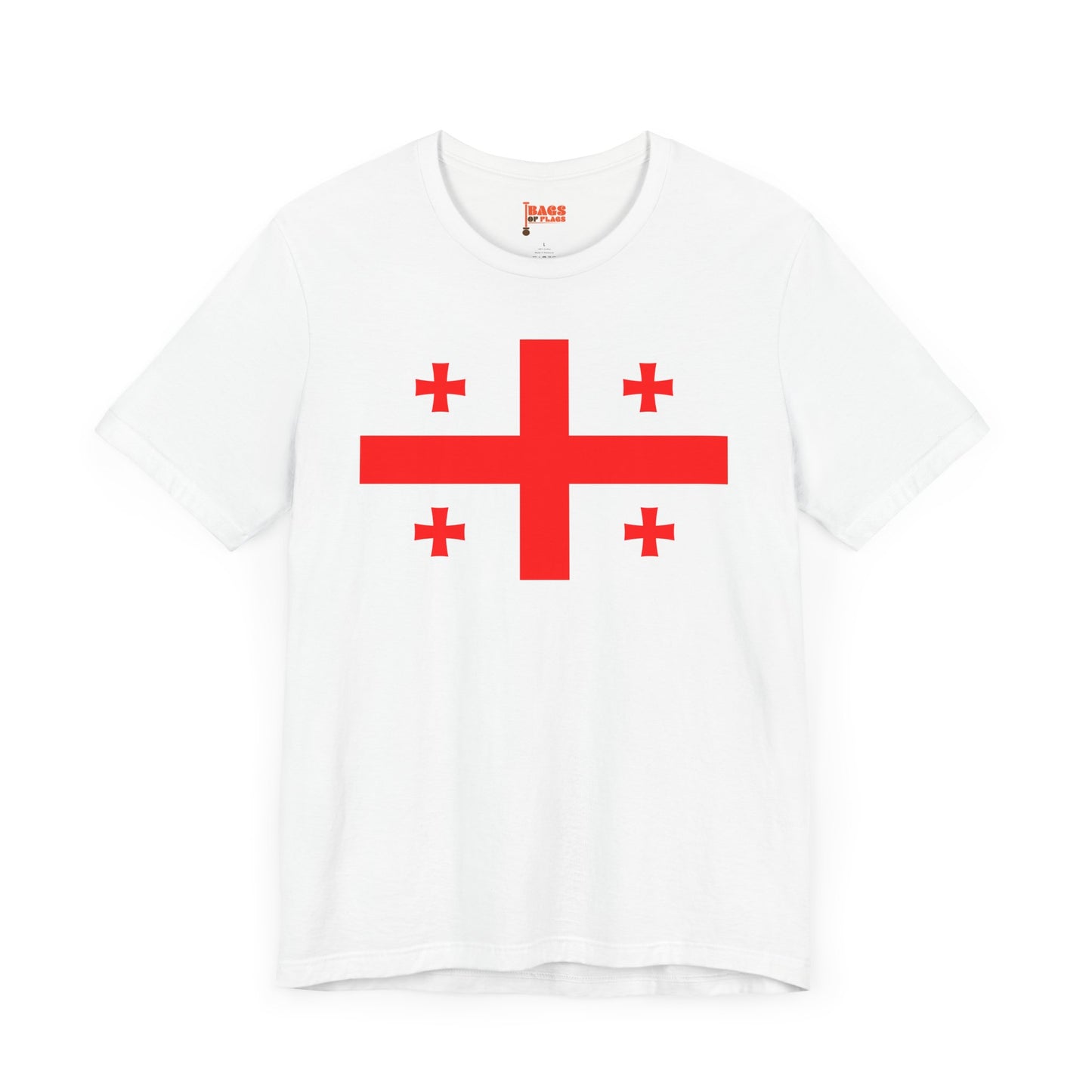 Georgia Flag on T-shirt