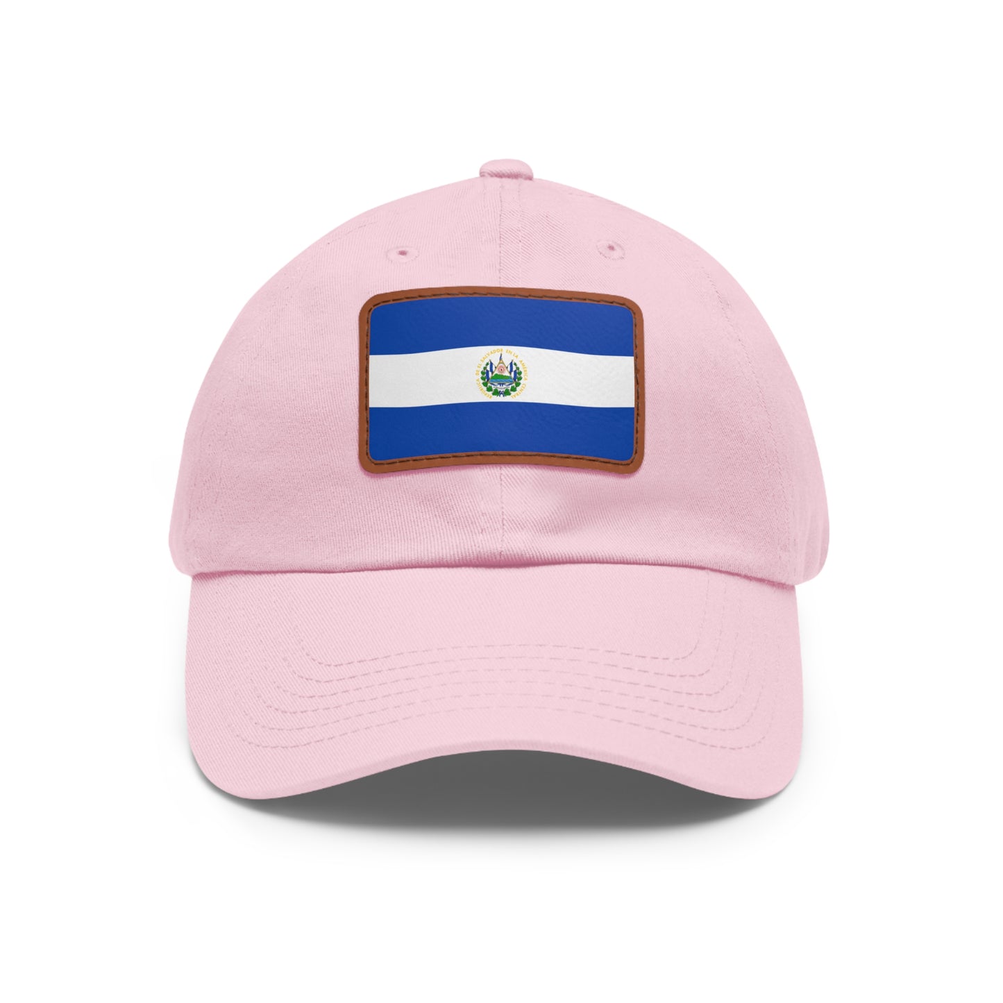 El Salvador Leather Patch Hat