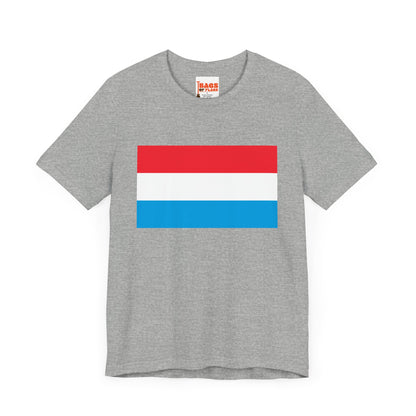 Luxembourg Flag on T-shirt