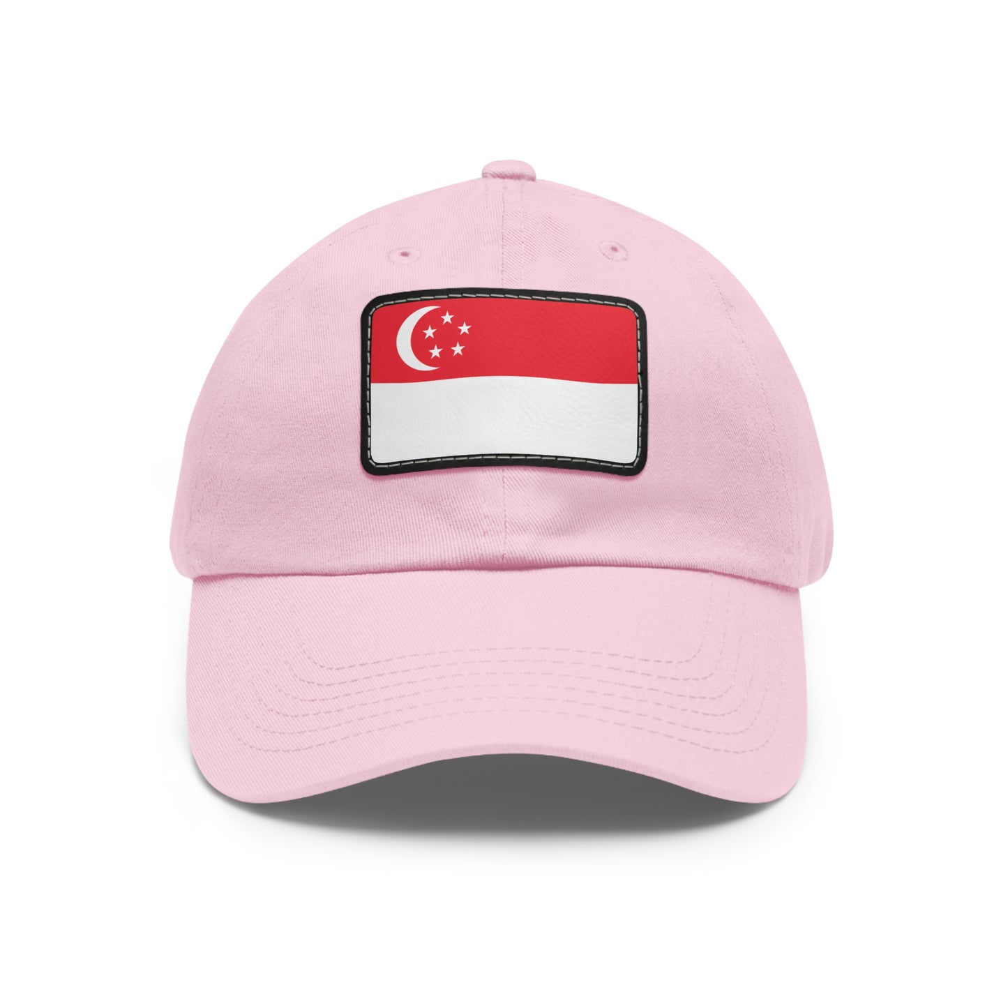 Singapore Leather Patch Hat